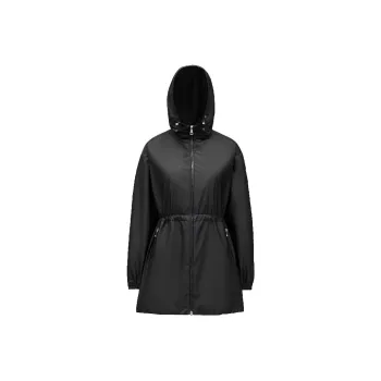 Moncler FW22 Trench Coat Women's Black