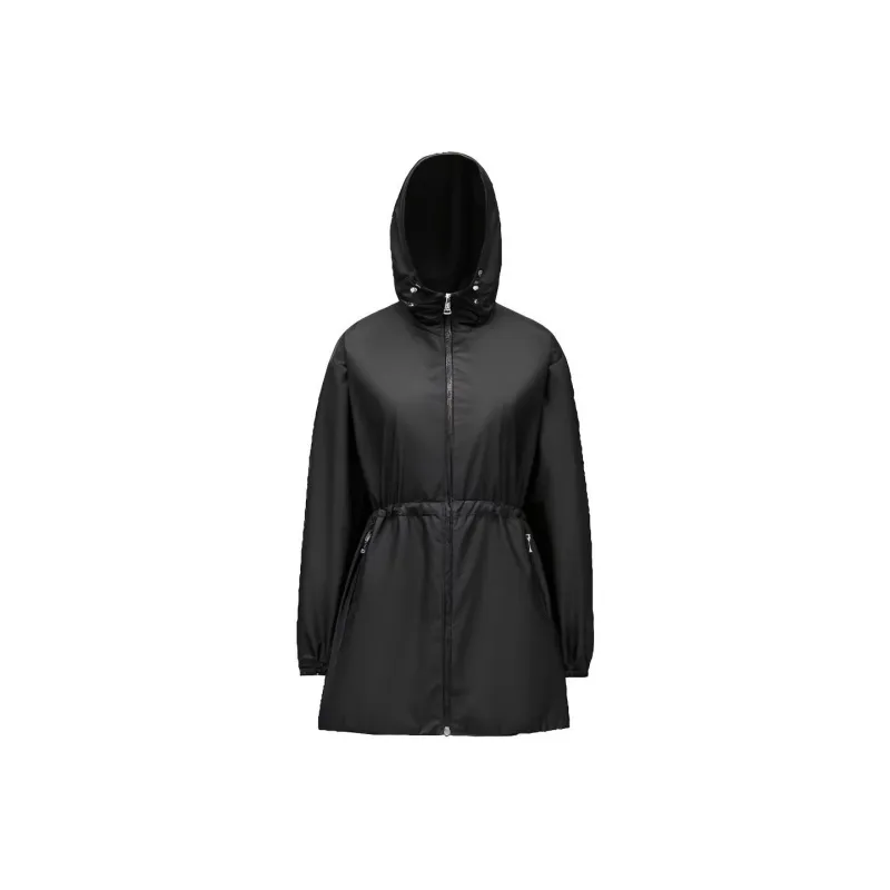 Moncler FW22 Trench Coat Women's Black-0