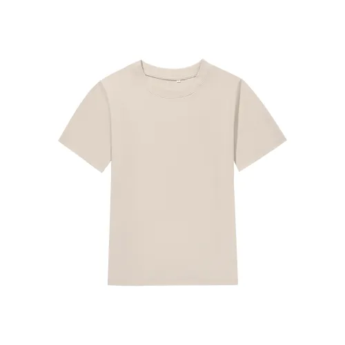 ZAO FU NIAO T Shirts Women's ZFN NKDT 002 Apricot