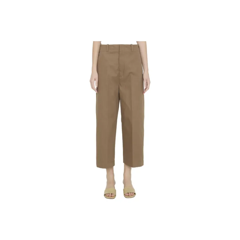 Bottega Veneta Cropped Tailored Trousers-0