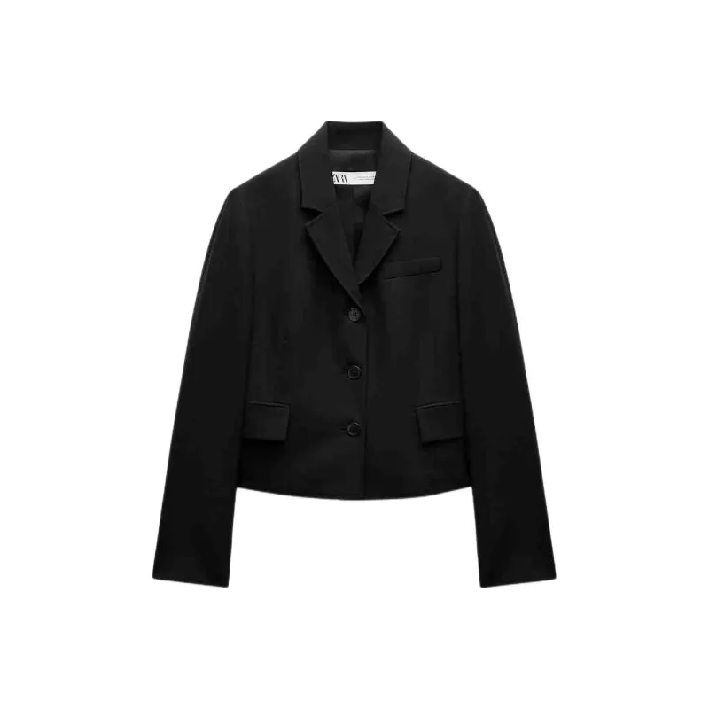 ZARA ZW Series Business Suit Women's Black-0