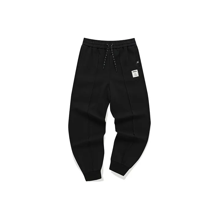 Mihara Yasuhiro X FILA MIHARA YASUHIRO Collaboration Collection Knitted Sweatpants Women's Jet Black-0