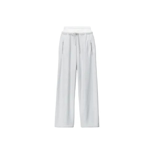 Alexander Wang Layered Wide Leg Sweatpants