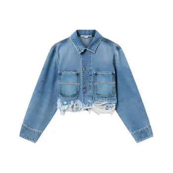 Stella McCartney Falabella Pocket Denim Jacket
