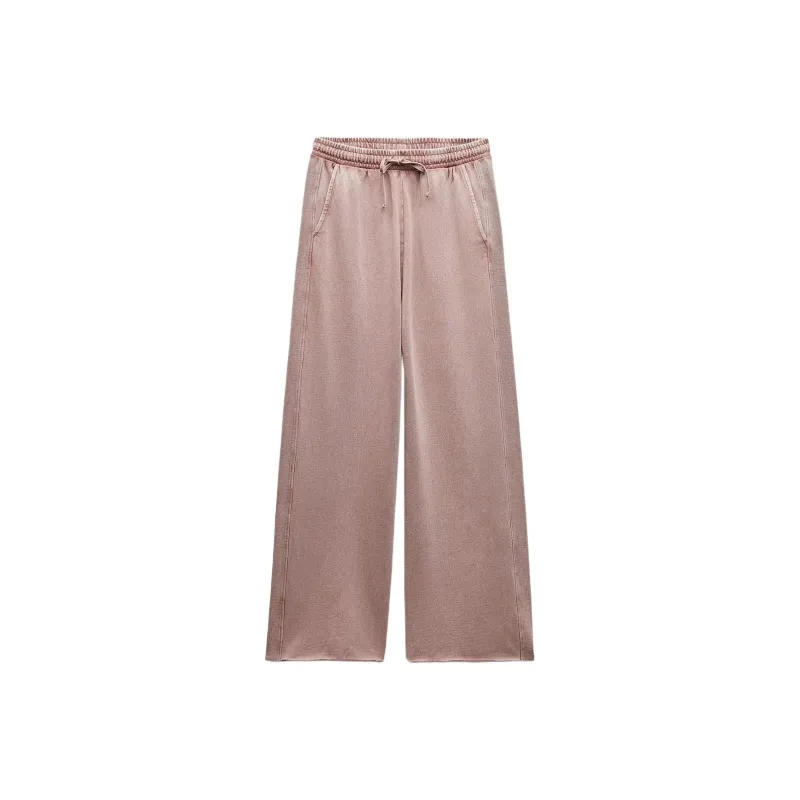 ZARA Casual Pants Women's Purple-0