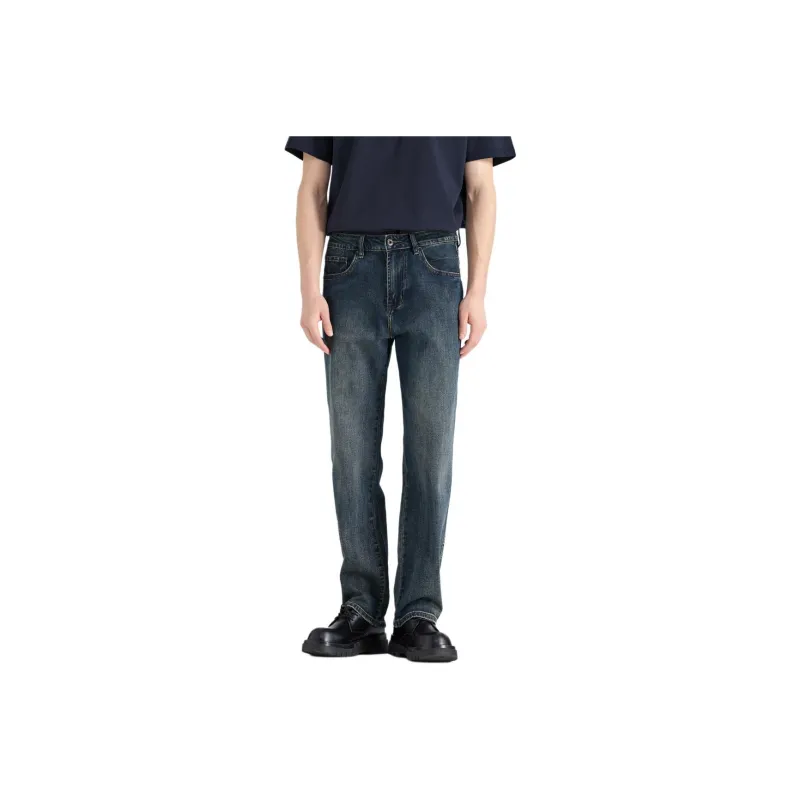 WILD LEADER Jeans Men Vintage Blue[NKW5138W25]-0