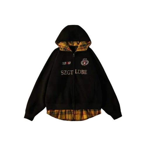PAZZO Fashion Design Mock Two Piece Hoodie Unisex