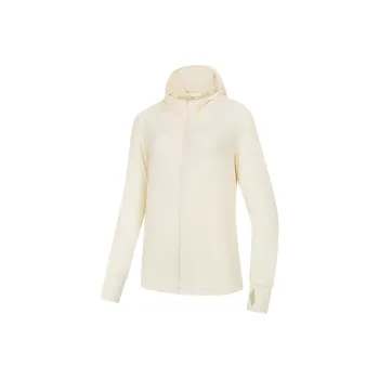 QIAODAN Sun Protection Clothing Women's Cream White