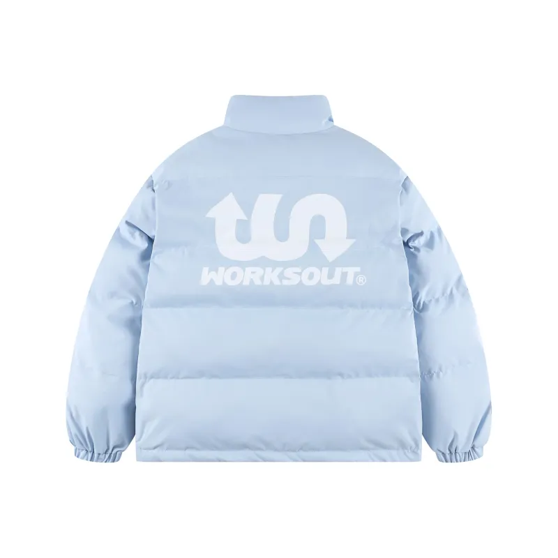 WORKSOUT Puffer Jackets Unisex-13