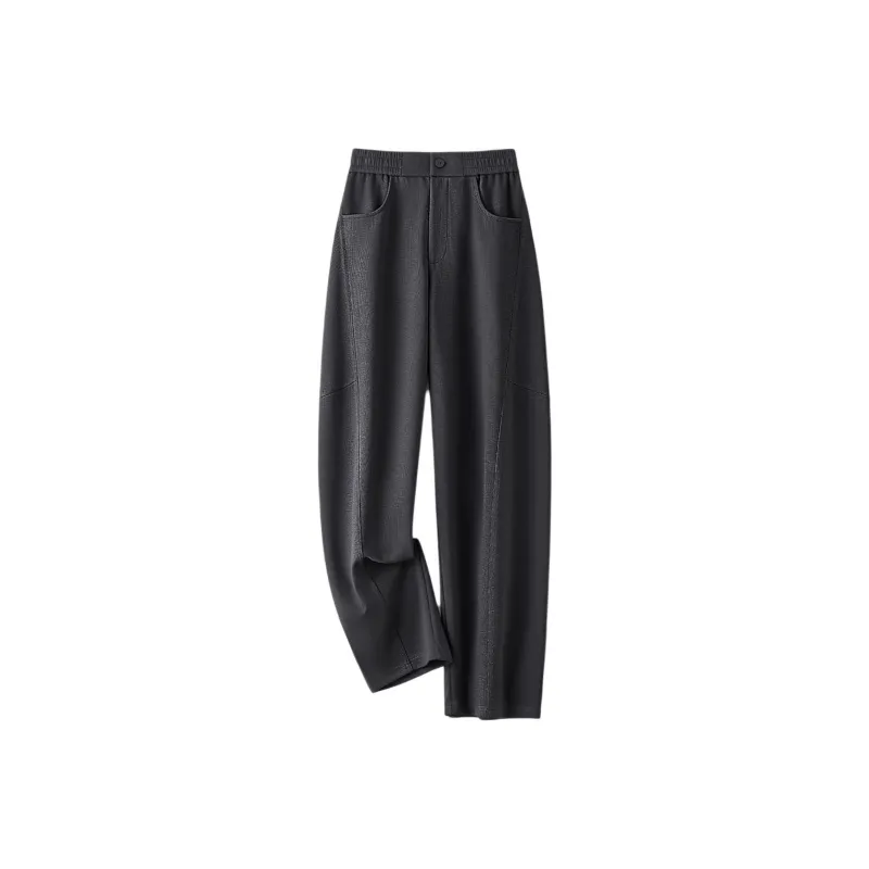 IHIMI Casual Pants Women's Stone Gray-0