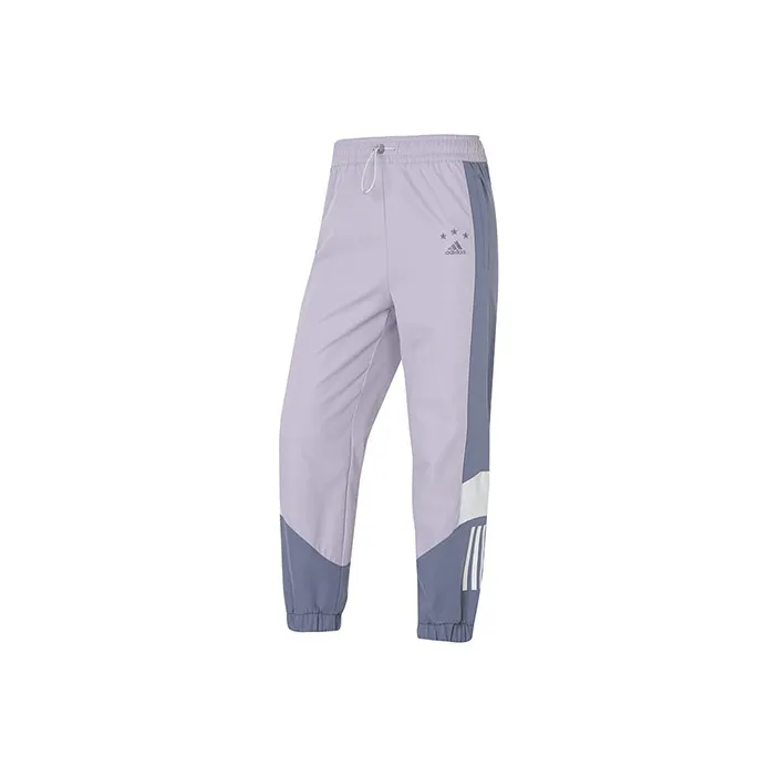 Adidas Knitted Sweatpants Women's Purple-0