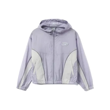 LINING Sports Fashion Collection Trench Coats Women's Light Dusty Purple