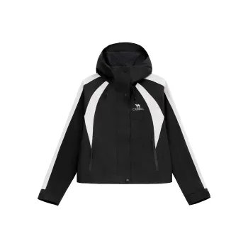 CAMEL Water Resistant Windproof Breathable Water Repellent Wear Resistant Windbreaker Jacket Women's