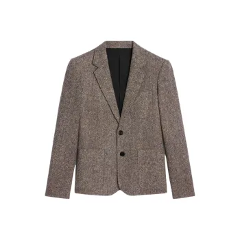 CELINE Campbell Jacket In Donegal Wool