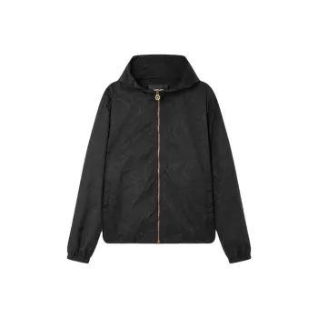 VERSACE Barocco Jacquard Windbreaker Jacket