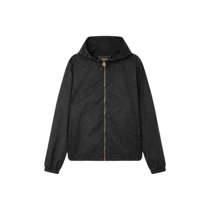 VERSACE Barocco Jacquard Windbreaker Jacket-0