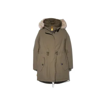 Timberland Mount Kelsey High-Pile Fleece-Lined Parka Coats Women's Umber