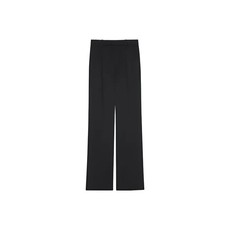 SAINT LAURENT High Waist Flared Trousers-0