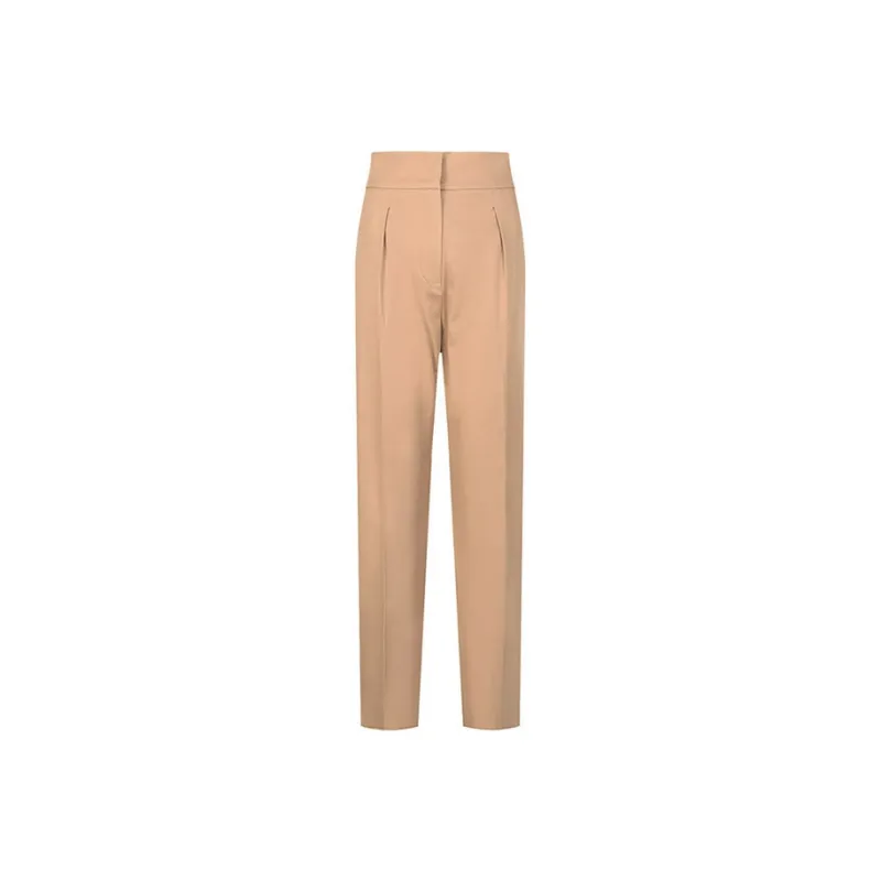 MaxMara Studio Casual Pants Women's Brown-0