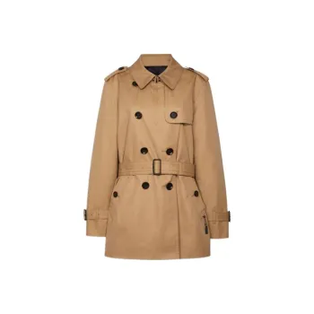 COACH SS22 Trench Coat Women's Brown