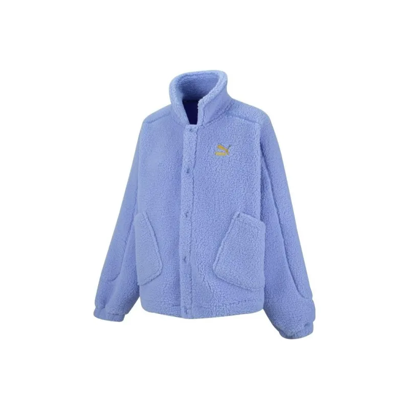 PUMA Velvet Jackets Women's Lavender-0