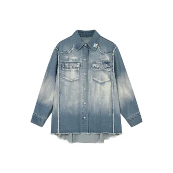 PLUSONEONE+ Denim Jacket Women's Denim Blue