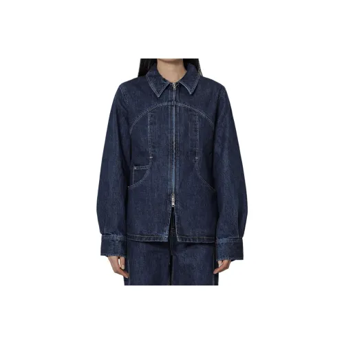 PUBLIC TOKYO FW24 Denim Jacket Women's Blue