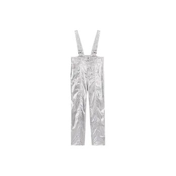 ISABEL MARANT Knitted Sweatpants Women's Silver