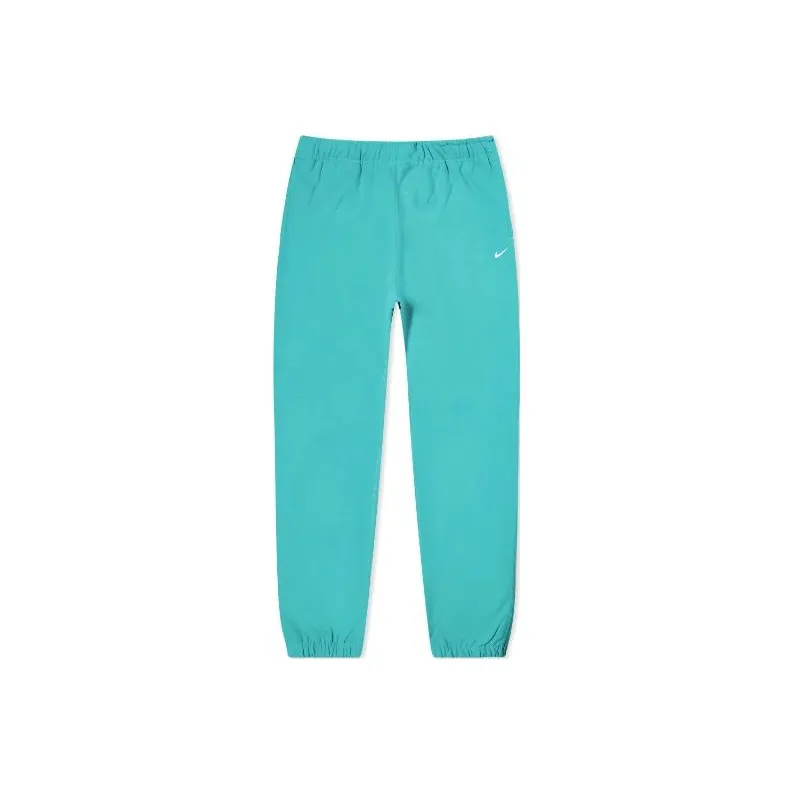 Nike Women's Solo Swoosh Fleece Trousers Washed Teal/White-0