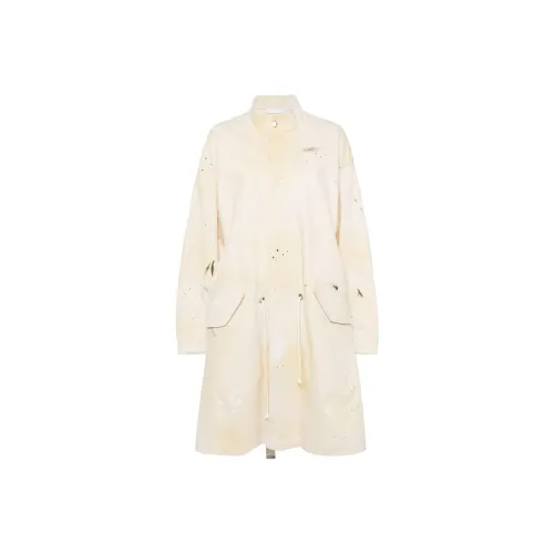 Helmut Lang Spary painted effect Coat