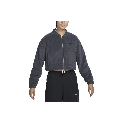 Nike Cropped Coats Women's Anthracite