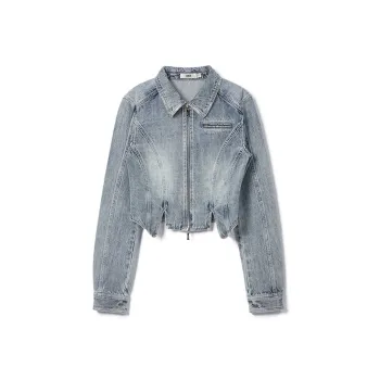 IEW.H Denim Jackets Women's Denim Blue