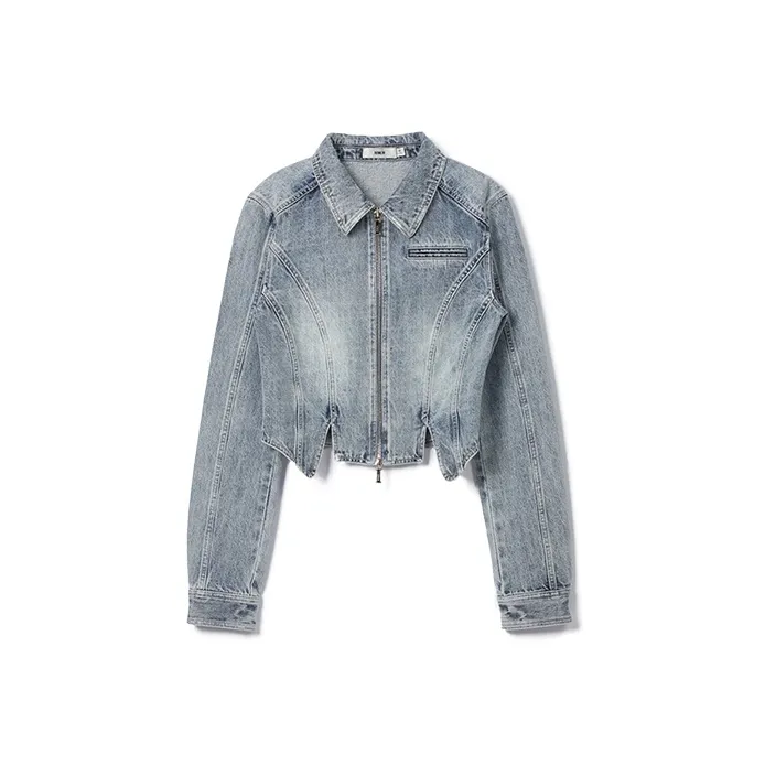 IEW.H Denim Jackets Women's Denim Blue-0