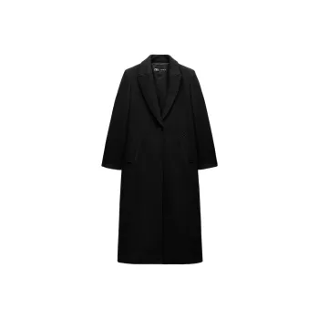 ZARA Coats Women's Black