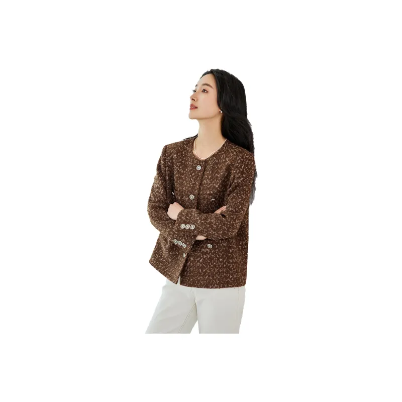 Coonesha Cropped Coats Women's-9
