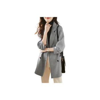 Mo Han Yi Mei Coat Women's Gray