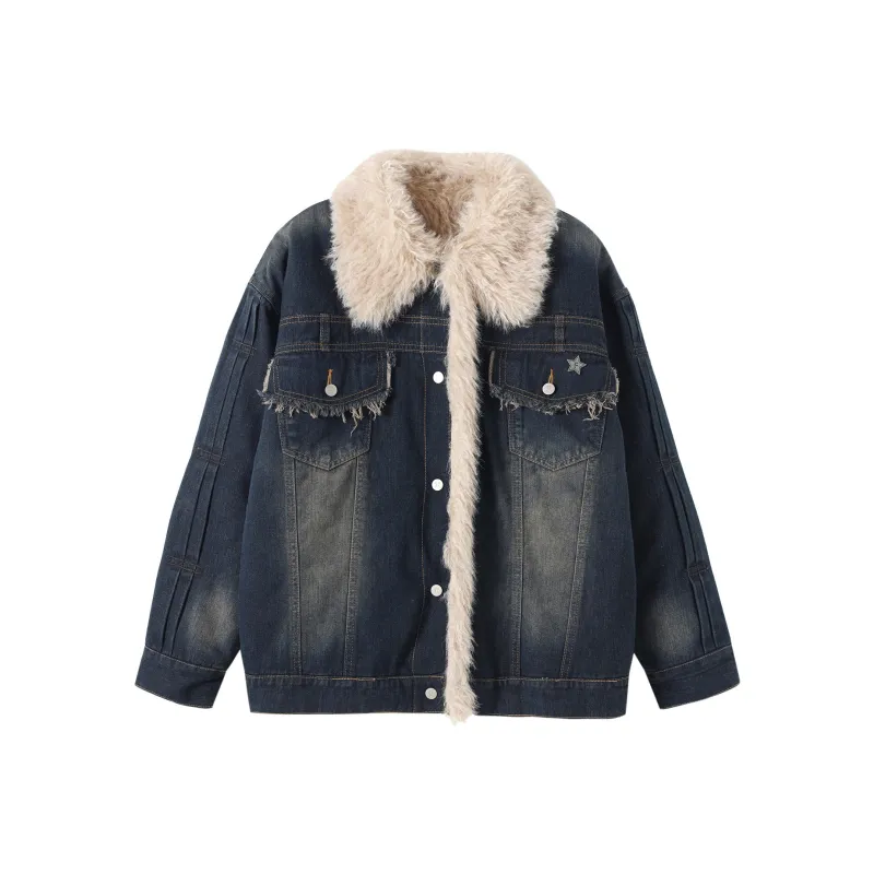 FPMZ Denim Jacket Women's Dark Blue-0
