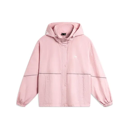 LiNing Sun Protection Clothing Women's Light Blush Pink