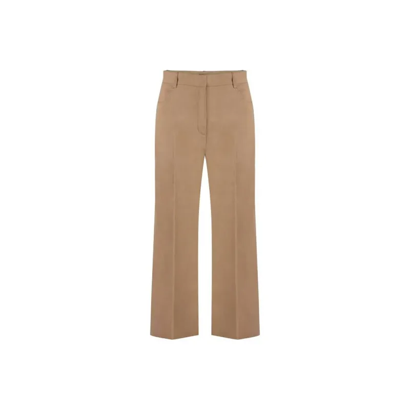 PINKO Pleat Cropped Trousers-0