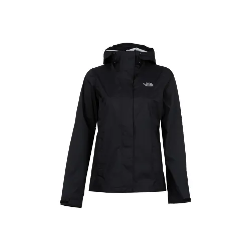 THE NORTH FACE Venture 2 Waterproof And Windproof Windbreaker Jacket Women's Black