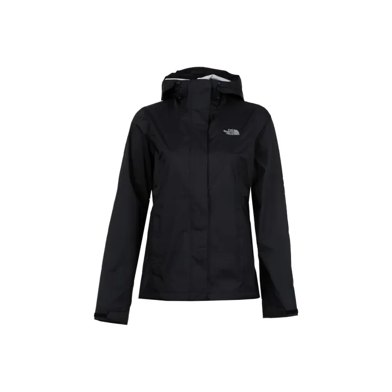 THE NORTH FACE Venture 2 Waterproof And Windproof Windbreaker Jacket Women's Black-0