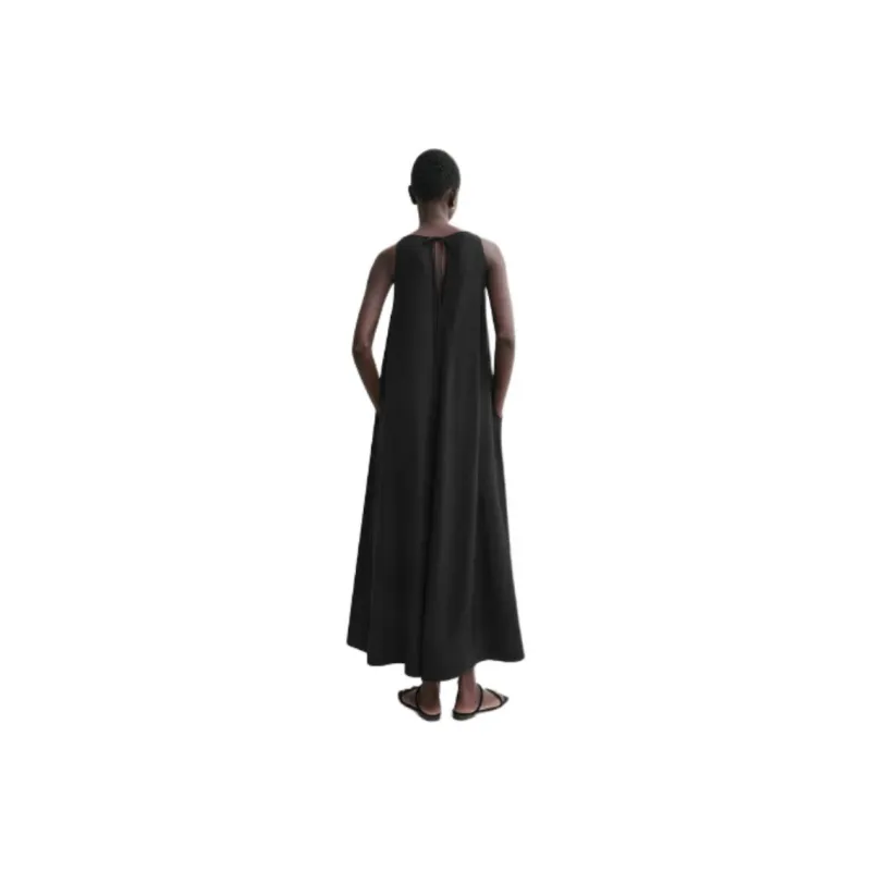 TOTEME Kyro V Neck Sleeveless Maxi Dress-3