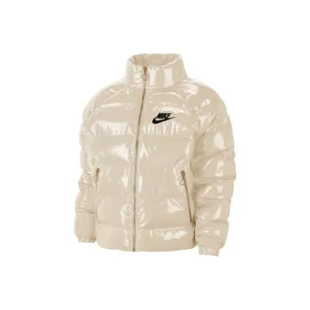 Nike Puffer Jacket Winter Women's Ecru