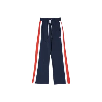 Champion Wide Leg Casual Pants Women's Navy Blue