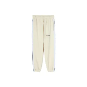 PALM ANGELS Knitted Sweatpants Women's Ecru
