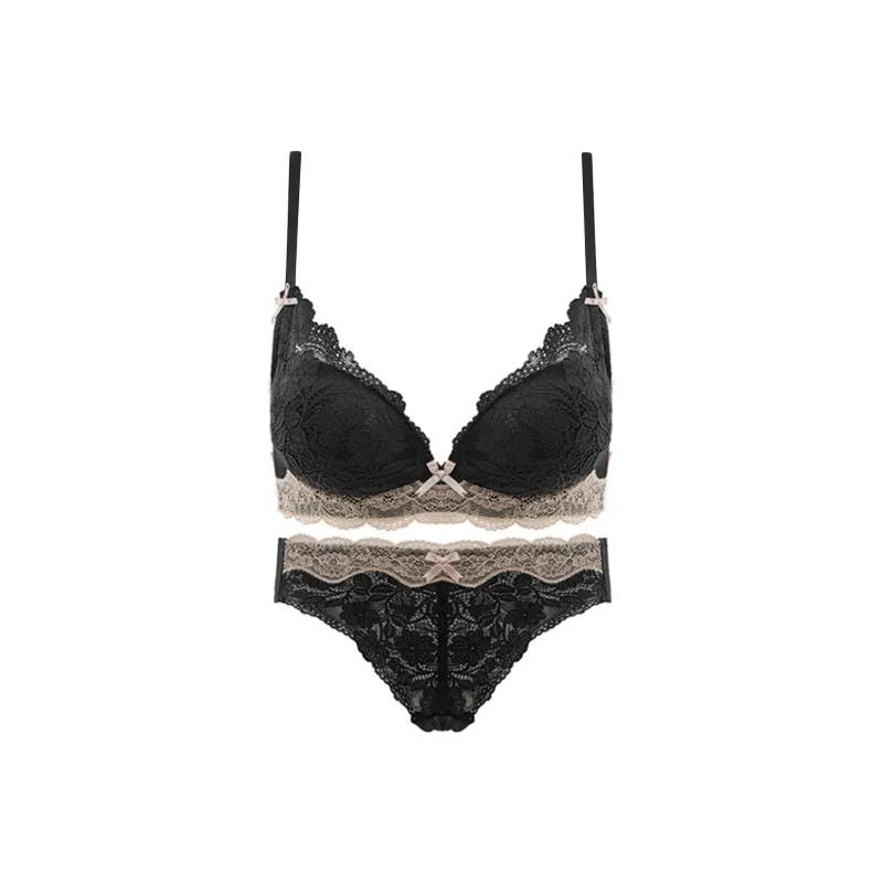 Flowers In Water Underwear Set Women's-0