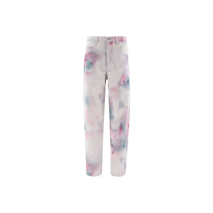 ISABEL MARANT ETOILE Tie-Dye Effect Jeans-0