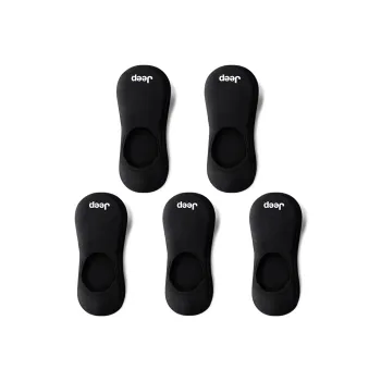 Jeep No Show Socks Men's 5 Pack