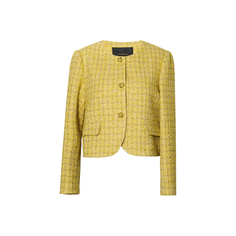 ROEYSHOUSE Business Suit Women's Yellow-0