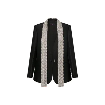 LOUIS VUITTON Business Suit Coat Women's Black